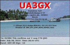 UA3GX